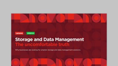 Storage and Data Management - The Uncomfortable Truth